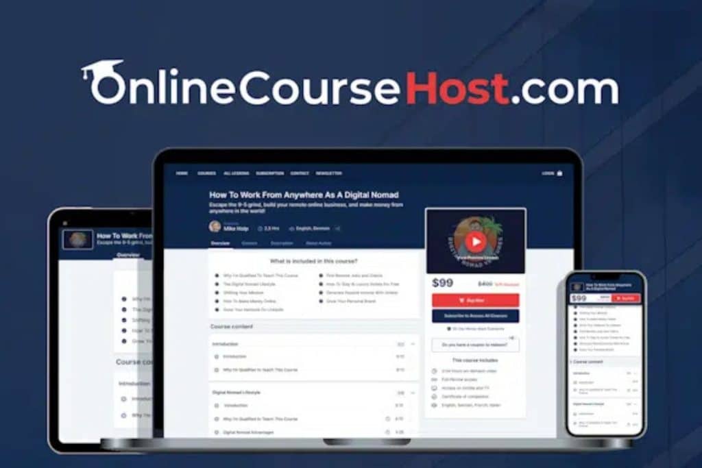 Onlinecoursehost.com Alternatives