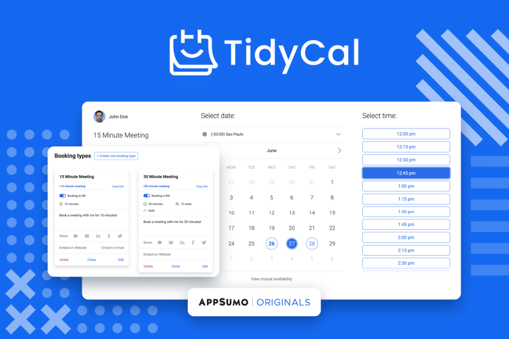 Tidycal Pricing