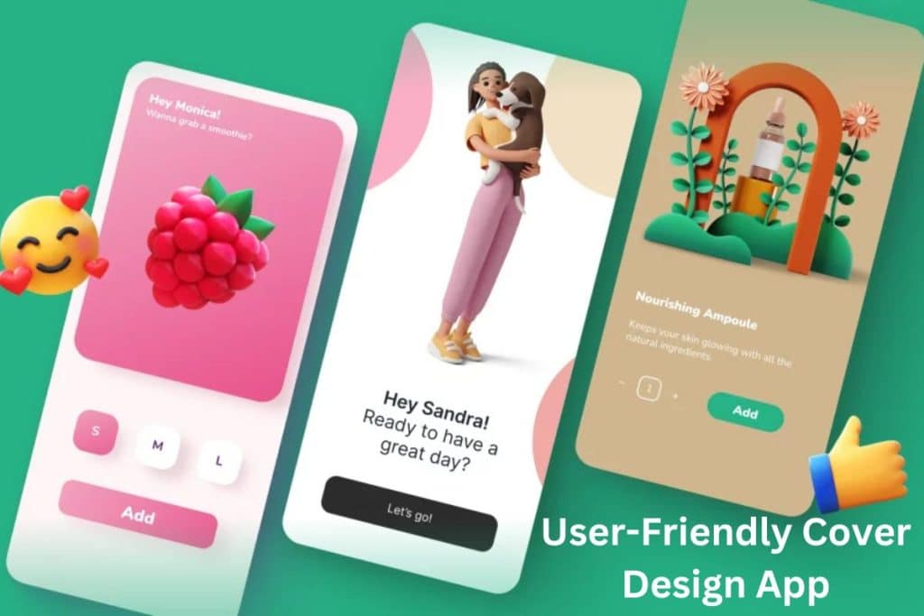 User-Friendly Cover Design App