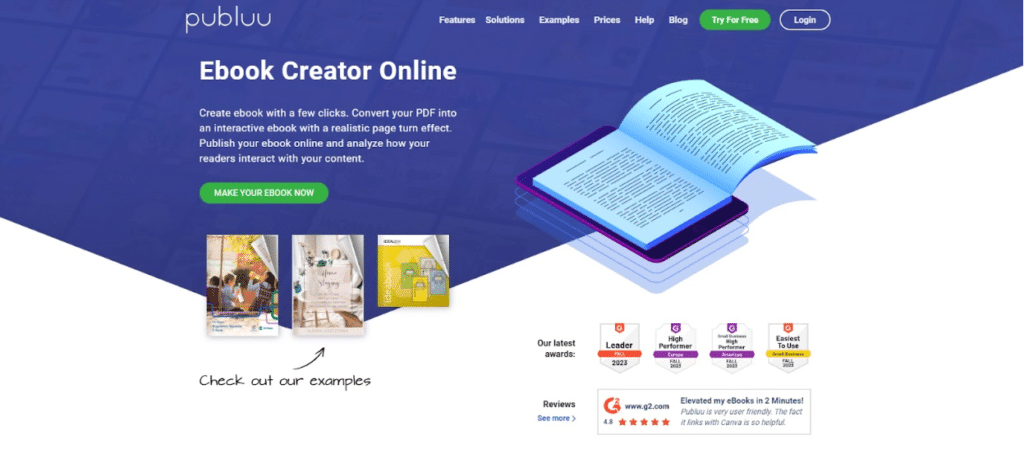 User-Friendly Ebook Creator