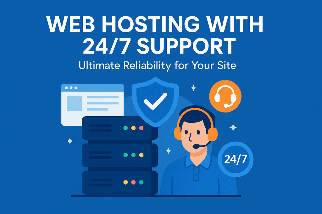 Web Hosting With 24/7 Support