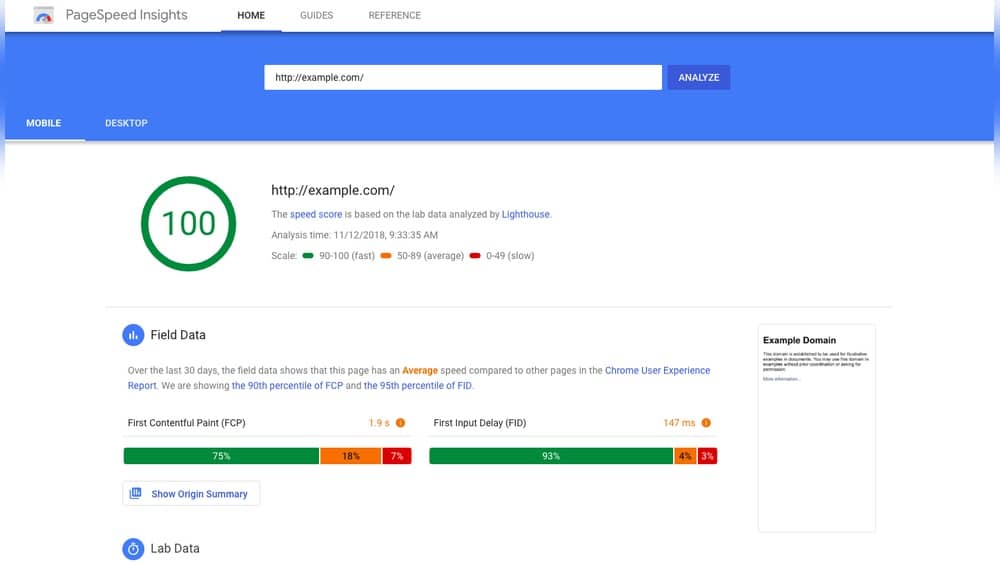 Fast Website Performance